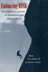 front cover of Embracing Risk