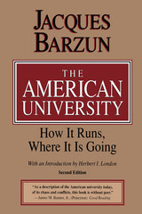 front cover of The American University
