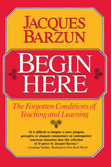 front cover of Begin Here