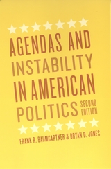 front cover of Agendas and Instability in American Politics, Second Edition