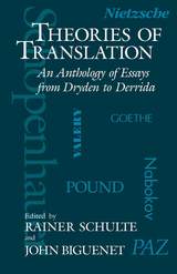 front cover of Theories of Translation