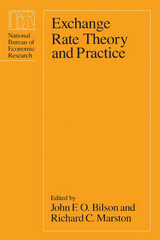 front cover of Exchange Rate Theory and Practice