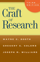 front cover of The Craft of Research, Third Edition