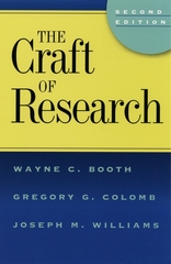 front cover of The Craft of Research