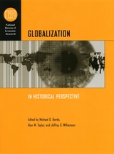 front cover of Globalization in Historical Perspective