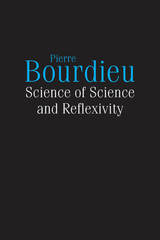 front cover of Science of Science and Reflexivity