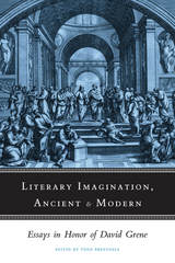 front cover of Literary Imagination, Ancient and Modern