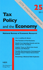 front cover of Tax Policy and the Economy, Volume 25