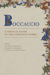 front cover of Boccaccio