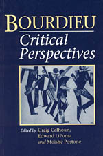 front cover of Bourdieu