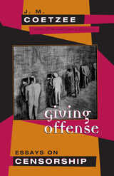 front cover of Giving Offense