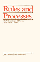front cover of Rules and Processes