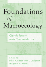front cover of Foundations of Macroecology