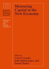 front cover of Measuring Capital in the New Economy