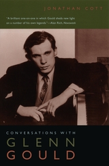 front cover of Conversations with Glenn Gould