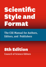 front cover of Scientific Style and Format