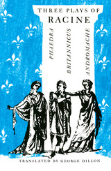 front cover of Three Plays of Racine