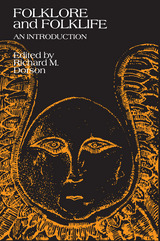 front cover of Folklore and Folklife