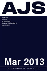 front cover of AJS vol 118 num 5