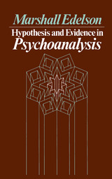 front cover of Hypothesis and Evidence in Psychoanalysis