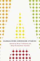 front cover of Globalizing American Studies