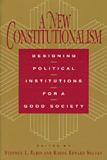 front cover of A New Constitutionalism