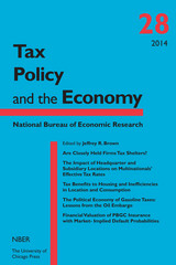front cover of Tax Policy and the Economy, Volume 28