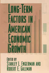 front cover of Long-Term Factors in American Economic Growth