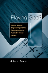 front cover of Playing God?