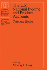 front cover of The U.S. National Income and Product Accounts
