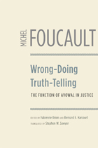 front cover of Wrong-Doing, Truth-Telling