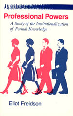front cover of Professional Powers