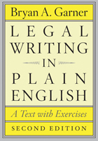 front cover of Legal Writing in Plain English, Second Edition