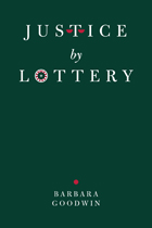 front cover of Justice by Lottery