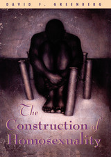 front cover of The Construction of Homosexuality
