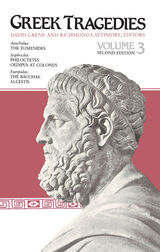 front cover of Greek Tragedies, Volume 3