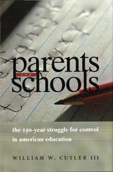 front cover of Parents and Schools