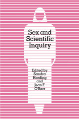 front cover of Sex and Scientific Inquiry