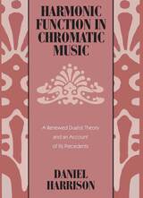 front cover of Harmonic Function in Chromatic Music