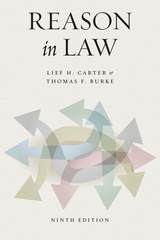 front cover of Reason in Law