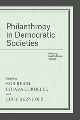 front cover of Philanthropy in Democratic Societies