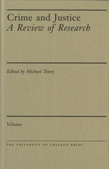 front cover of Crime and Justice, Volume 44