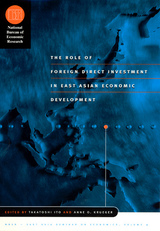 front cover of The Role of Foreign Direct Investment in East Asian Economic Development