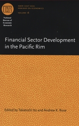 front cover of Financial Sector Development in the Pacific Rim