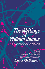 front cover of The Writings of William James