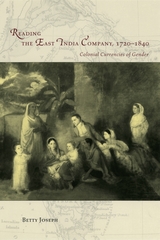 front cover of Reading the East India Company 1720-1840
