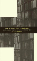 front cover of The Division of Literature
