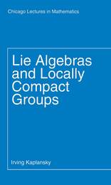 front cover of Lie Algebras and Locally Compact Groups