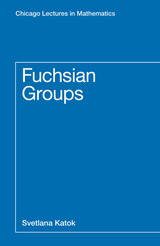 front cover of Fuchsian Groups