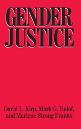 front cover of Gender Justice